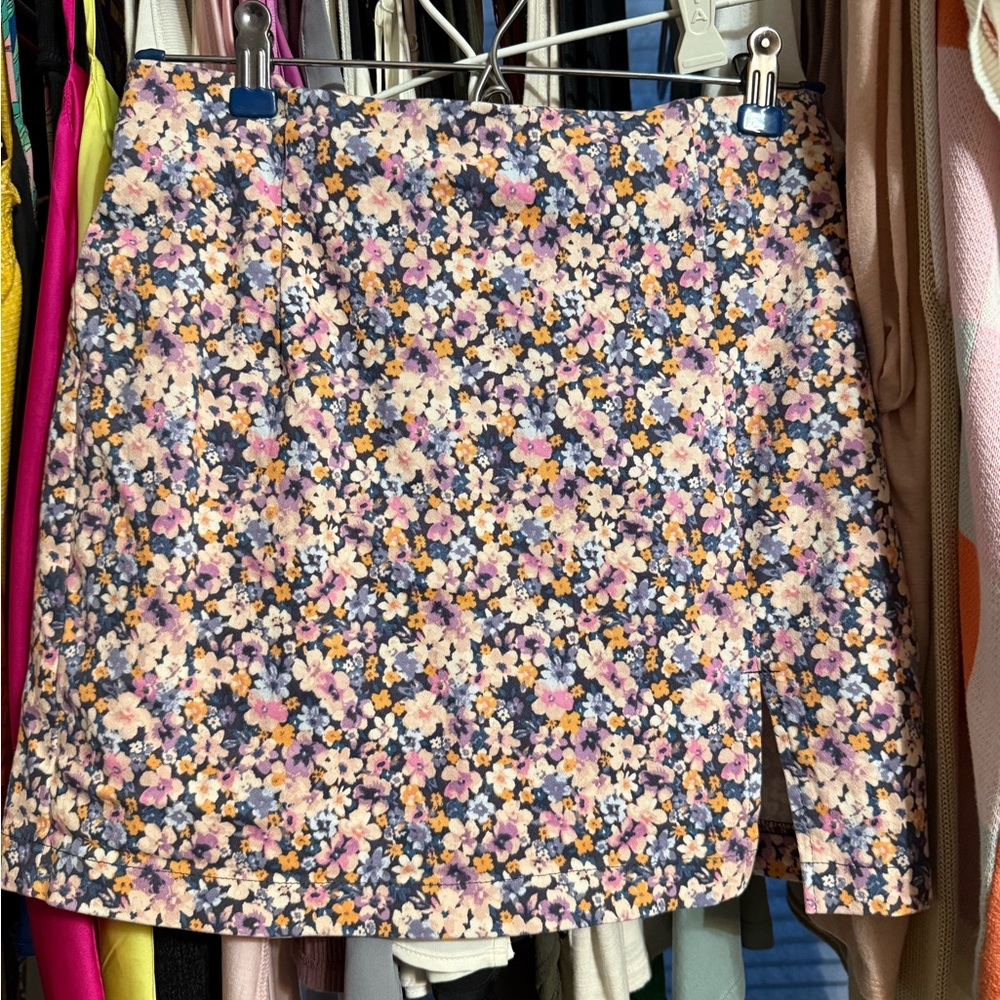 Wild Fable Floral Mini Skirt - Multicolor